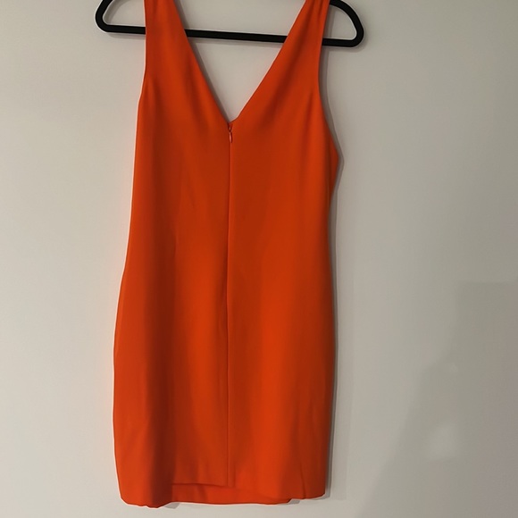 LAUREN by RL bright tangerine sheath dress 4 - Picture 3 of 3